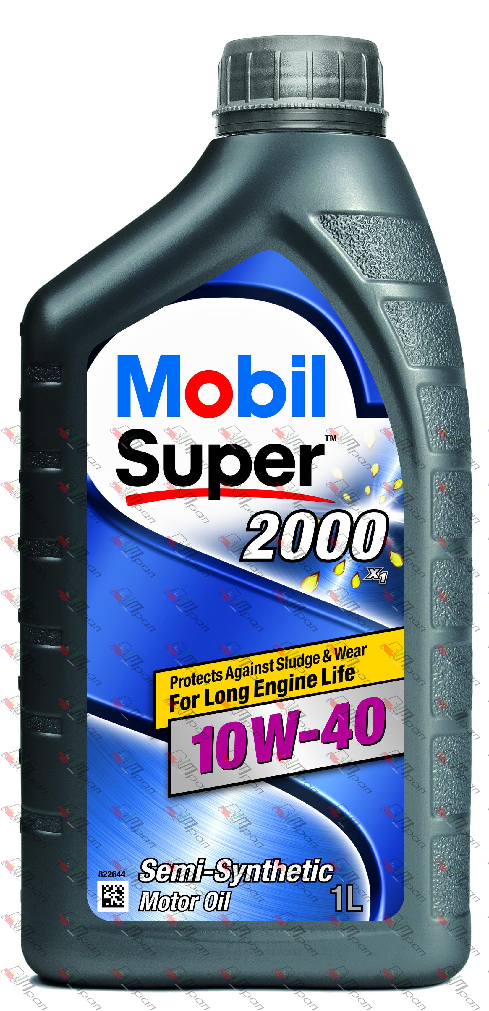 Mobil Масло моторное полусинтетич. Mobil Super 2000 10w40 1л