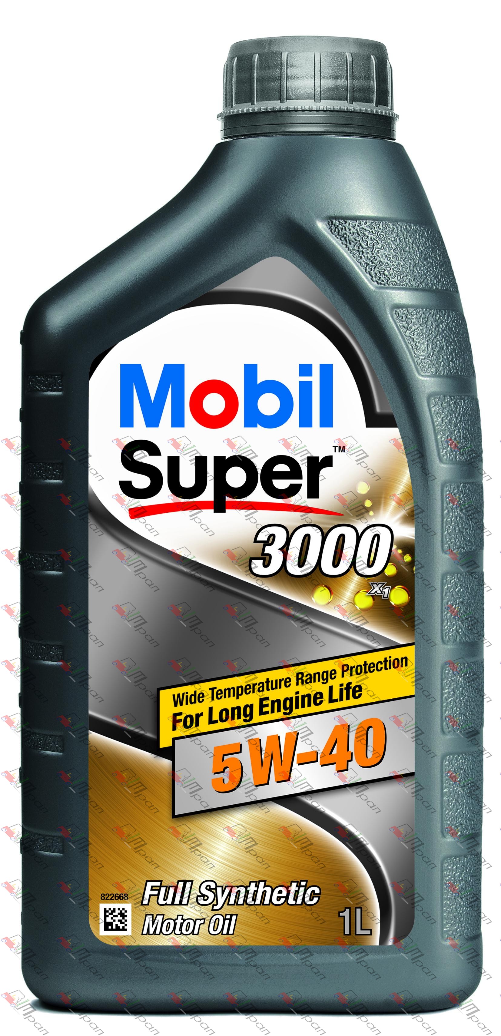 Mobil Масло моторное синтетич. Mobil Super 3000  5w40 1л
