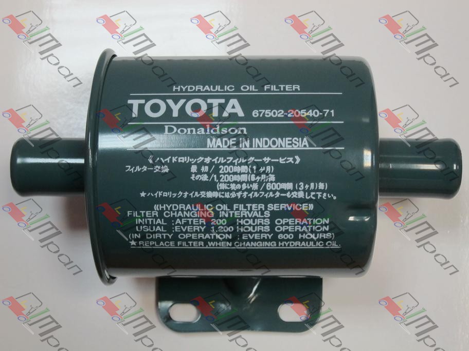 TOYOTA 67502-20540-71 Фильтр масляный гидравлики