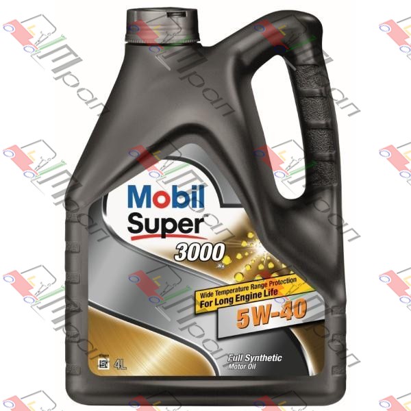 Mobil Масло моторное синтетич. Mobil Super 3000  5w40 4л.