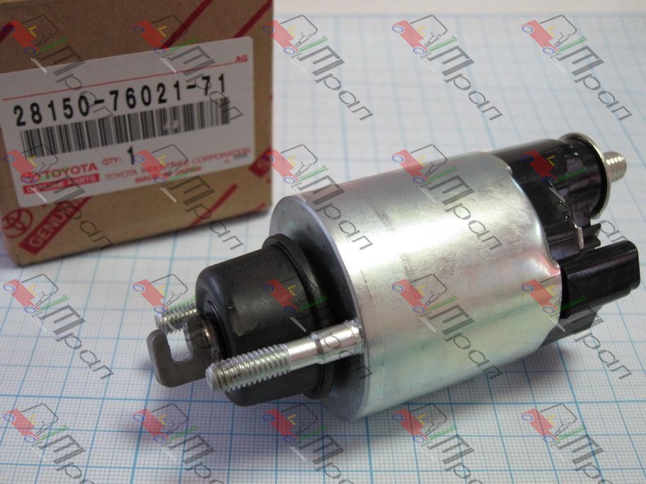 TOYOTA 28150-76012-71 Реле втягивающее Toyota 4Р, 5K