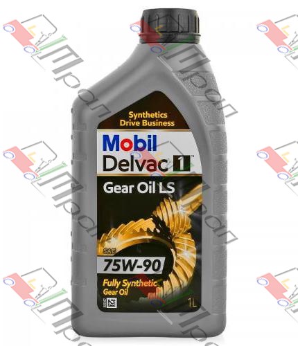 Mobil Масло трансмисс. Mobil Delvac 1 GEAR Oil LS 75W90 1 л.