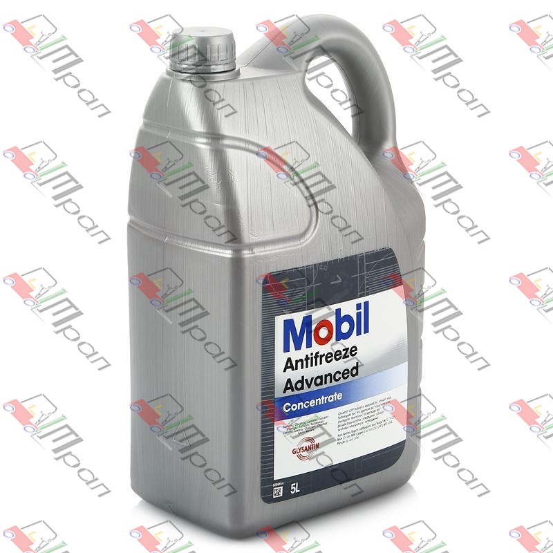 Жидкость охлаждающая Mobil Antifreeze Advanced, 5л