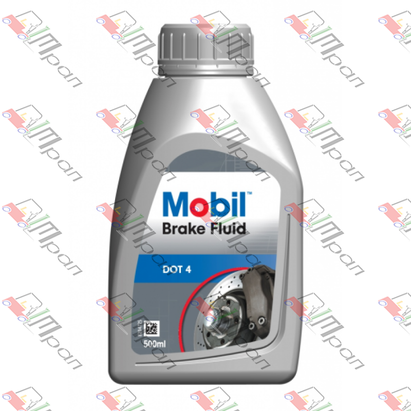 Жидкость тормозная  Mobil Brake fluid DOT-4 0,5л.